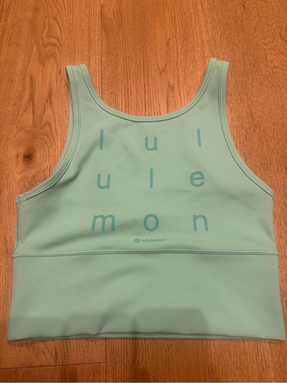lululemon athletica wild Mint Green Everlux Tank Top
